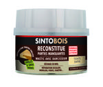 Mastic à bois standard Sintobois sapin 550 g + 30 g