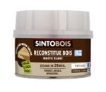 Mastic à bois standard Sintobois blanc 550 g + 30 g